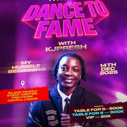 14 Dec. 2025, Dance To Fame With Kjpresh