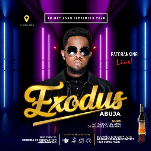 25 Sep. 2020, Exodus – Abuja