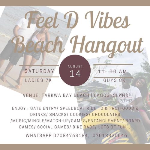 14 Aug. 2021, Feel D Vibes Beach Hangout