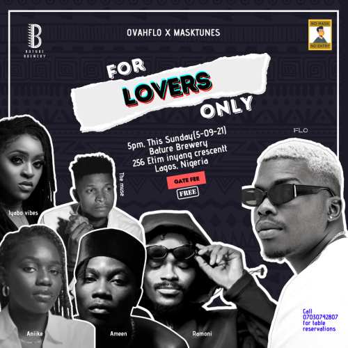 05 Sep. 2021, For Lovers Only