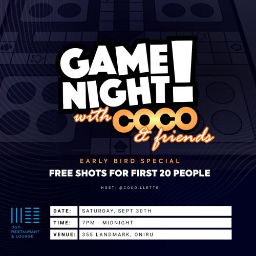 30 Sep. 2023, Game Night with Coco & Friends