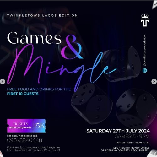 27 July. 2024, Games and Mingle