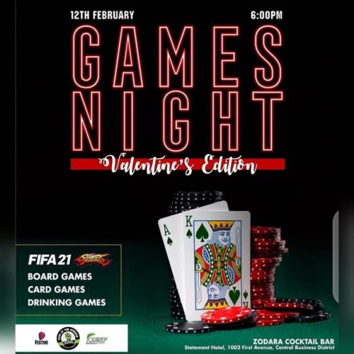 12 Feb. 2021, Games Night – Abuja