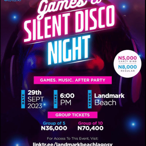 29 Sep. 2023, Games & Silent Disco Night