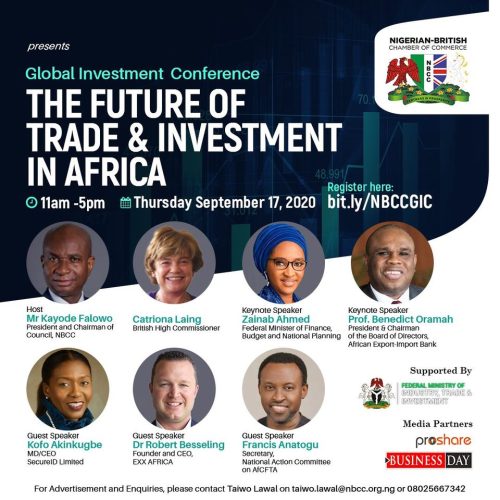 17 Sep. 2020, Global Investment Conference