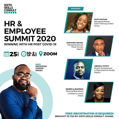 25 Jul. 2020, HR AND EMPLOYEE SUMMIT 2020