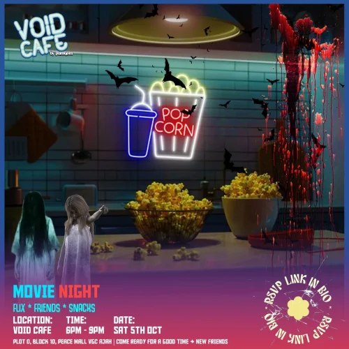 05 Oct. 2024, Horror Movie Night