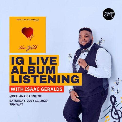 11 Jul. 2020, Album Listening With Isaac Geralds