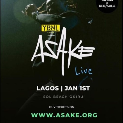 01 Jan. 2023- Asake Live.