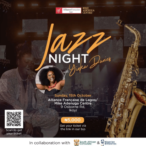 15 Oct. 2023, Jazz Night with Yinka Davies