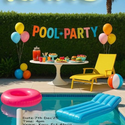 07 Dec. 2025, Karu Pool Party – Abuja
