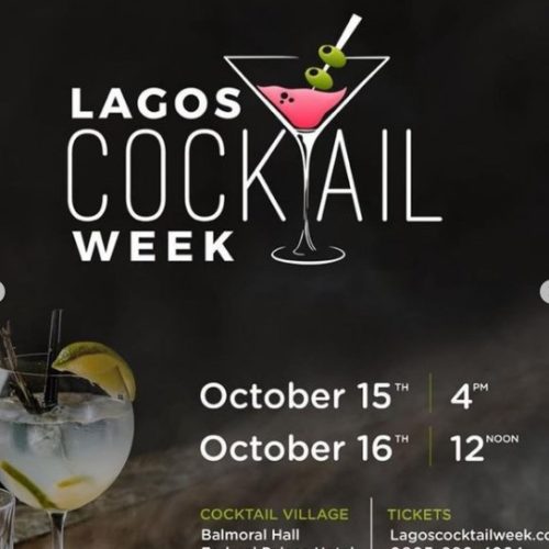 15 & 16 Oct. 2021, Lagos Cocktail Week