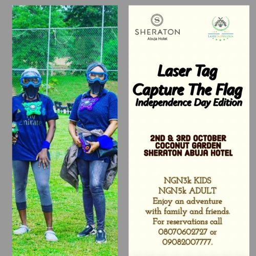 02 & 03 Oct. 2021, Laser Tag Capture The Flag – Abuja