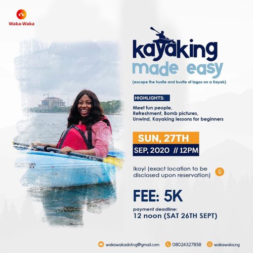 27 Sep. 2020, Let’s Go Kayaking