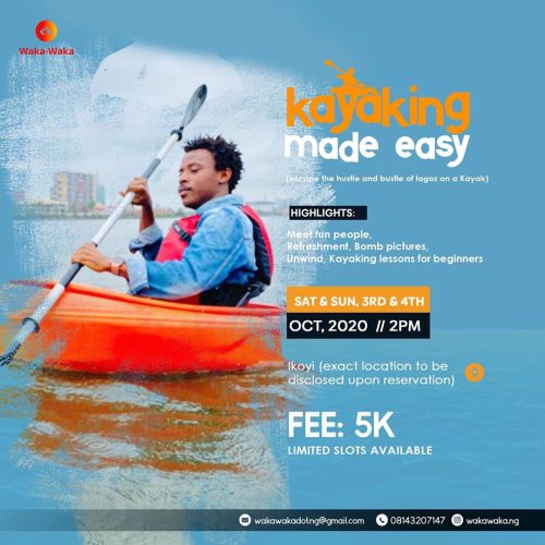 03 & 04 Oct. 2020, Let’s Go Kayaking