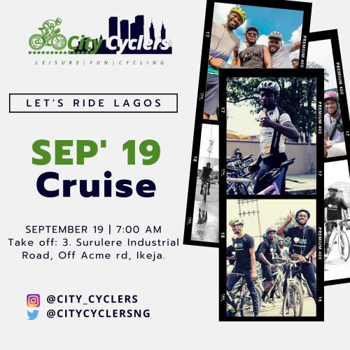 19 Sep. 2020,  Let’s Ride Lagos