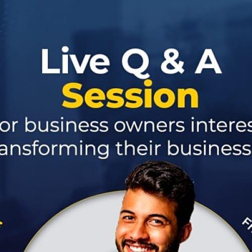 Live Q & A session
