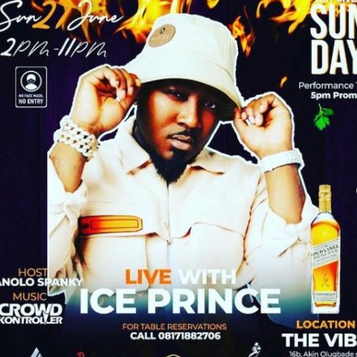 27 Jun. 2021, Live with Ice Prince