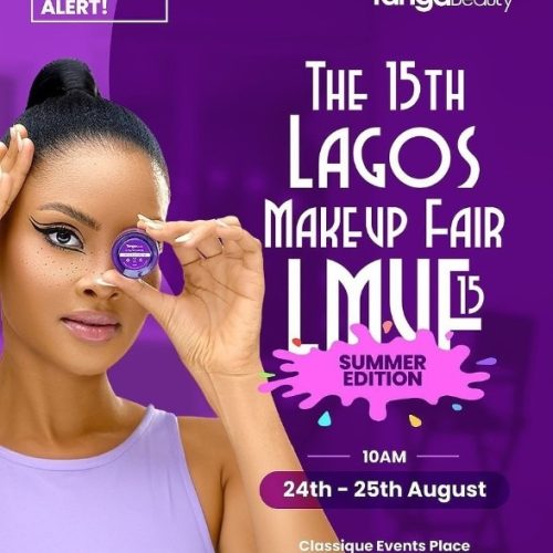 24-25 August. 2024, 15th Lagos Makeup Fair