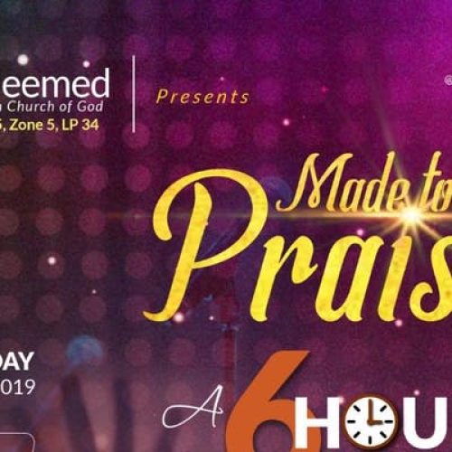 12 Jun. 2019, Made to Praise 3.0