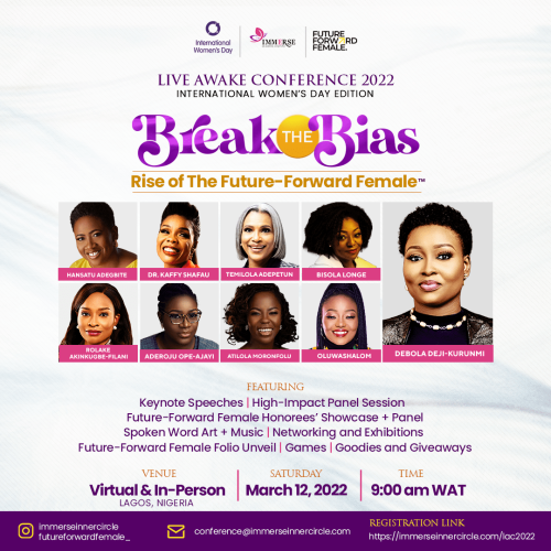 12 Mar. 2022, Live Awake Conference, International Women’s Day Edition