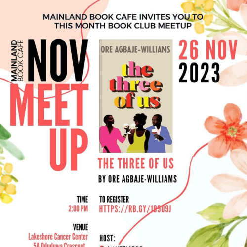 26 Nov. 2023, Mainland Book Cafe November Meet Up