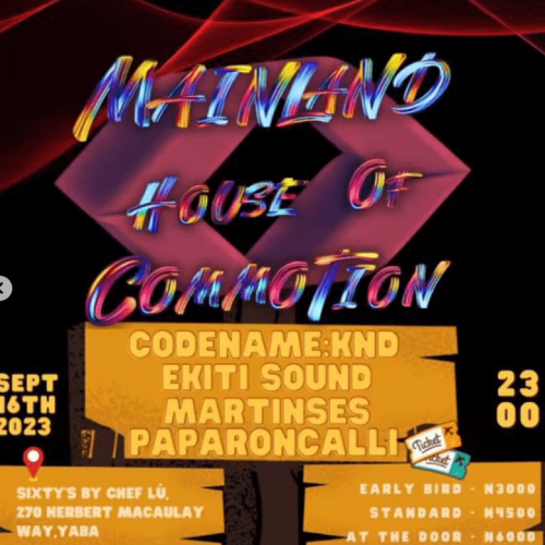 16 Sep. 2023, Mainland House of Commotion