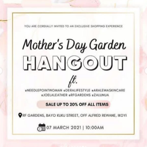 Mother’s Day Garden Hangout