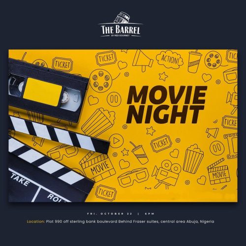 22 Oct. 2021, Movie Night – Abuja