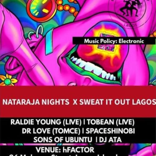 31 Jul. 2021, Nataraja Nights X Sweat It Out Lagos