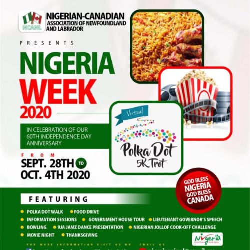 28 Sep. – 04 Oct. 2020, Nigeria Week 2020