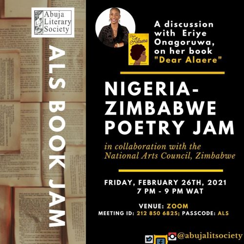 26 Feb. 2021, Nigeria-Zimbabwe Poetry Jam