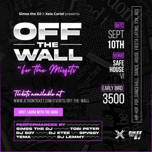 10 Sep. 2023, Off the Wall