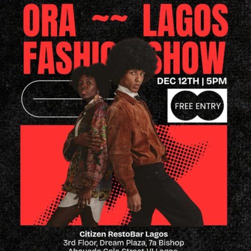 12 Dec. 2025, Ora Lagos Fashion Show