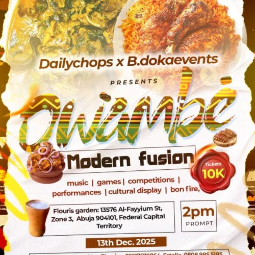 13 Dec. 2025, Owambe: Modern Fusion – Abuja