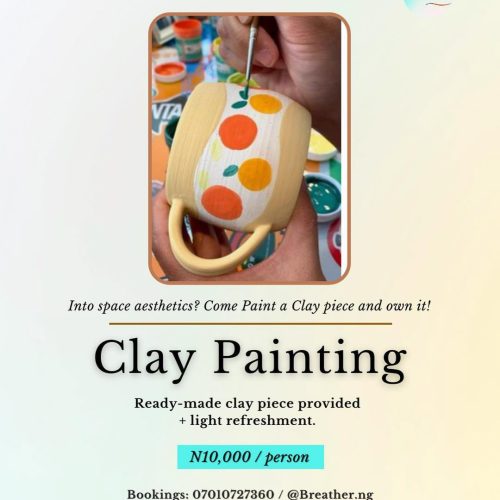 19 Feb. 2022, Clay Painting