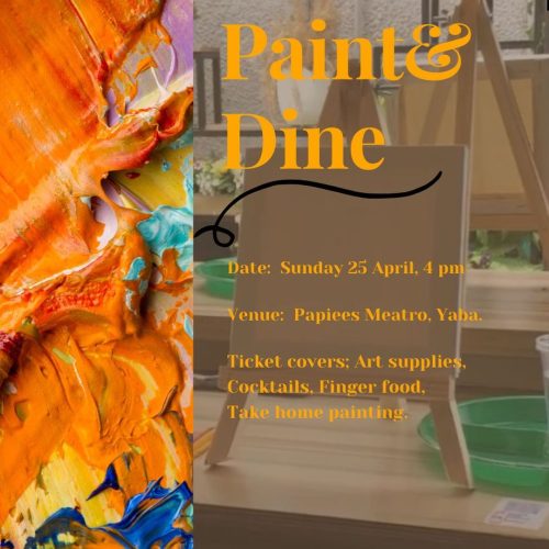 25 Apr. 2021, Paint & Dine