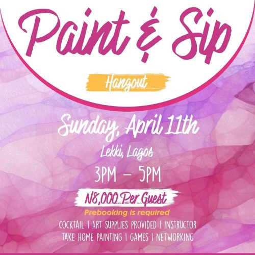 11 Apr. 2021, Paint & Sip Hangout