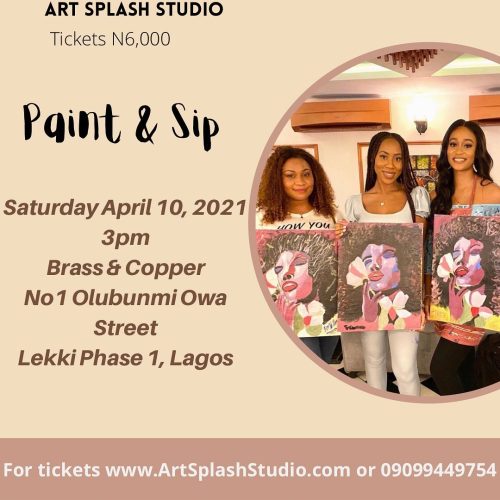 10 Apr. 2021, Paint & Sip – Lagos