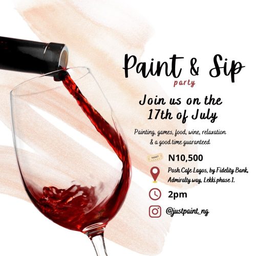 17 Jul. 2021, Paint & Sip Party