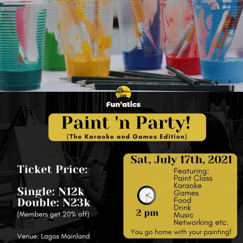 17 Jul. 2021, Paint ‘n Party