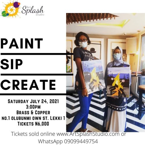 24 Jul. 2021, Paint. Sip. Create