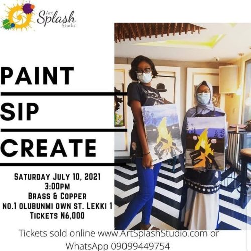 10 Jul. 2021, Paint. Sip. Create