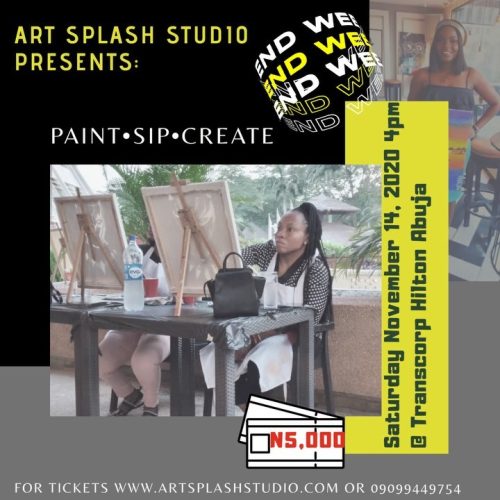 14 Nov. 2020, Paint • Sip • Create – Abuja