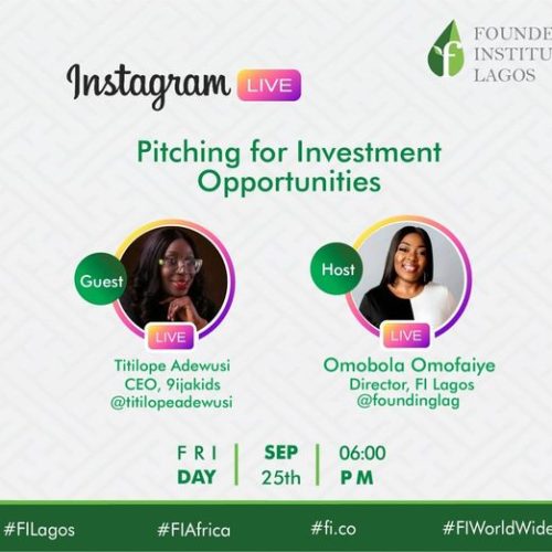 Pitch For Investment Opportunities