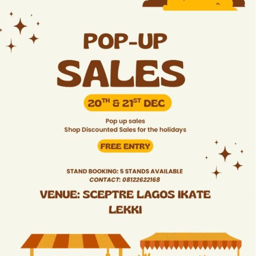 Pop-Up Sales