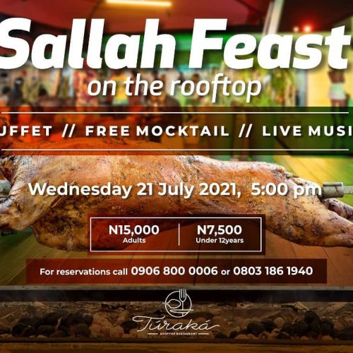 21 Jul. 2021, Sallah Feast On The Rooftop