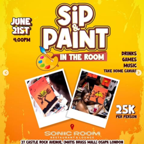 21 Jun. 2025, Sip & Paint In The Room