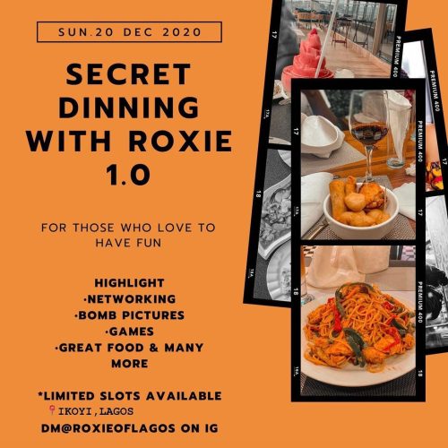 20 Dec. 2020, Secret Dining with Roxie 1.0