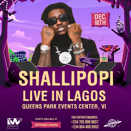 18 Dec. 2024, Shallipopi Live in Lagos